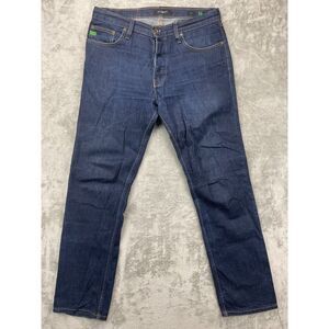 Buckley Selvedge Men's 2311 Jeans Denim 34x34 Blue Button Fly‎ Straight